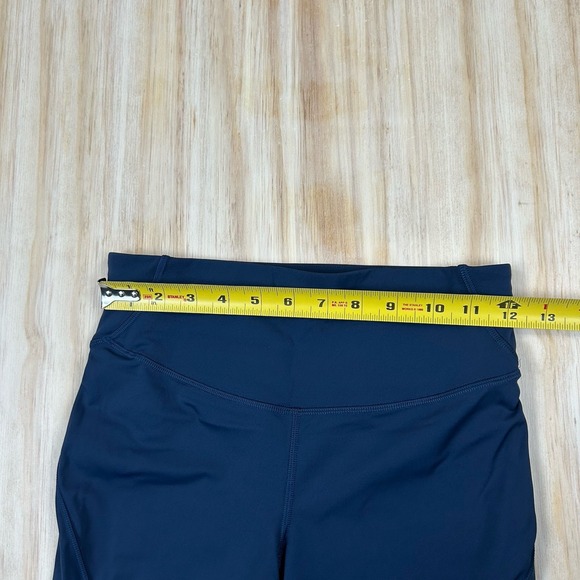 Lululemon Blue Align High-Rise Shorts 8" Size 6 Women's Biker - Picture 6 of 9